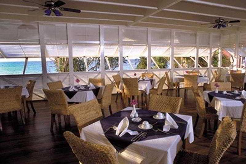 多巴哥巴克雷湾蓝色天堂酒店 斯卡伯勒 餐厅 照片